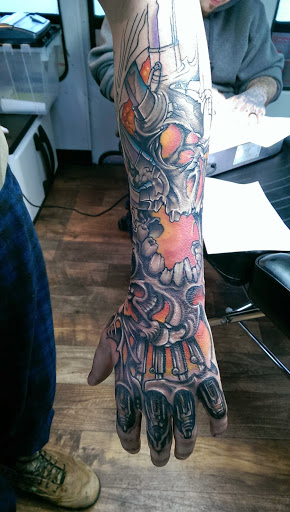 Explore tattoo ideas abstract, creative tattoo ideas in Billings, available at Legendary Tattoo Studio and Art Gallery PLLC