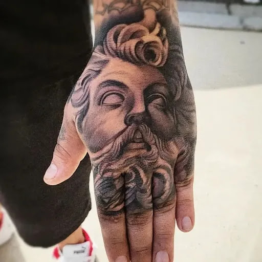 Explore angel devil tattoo ideas, creative tattoo ideas in Buford, available at Inked Arts Tattoo Studio