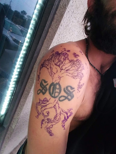 Explore emperor's new groove tattoo ideas, creative tattoo ideas in Atlantic Beach, available at The Ink Chamber Tattoo Parlor