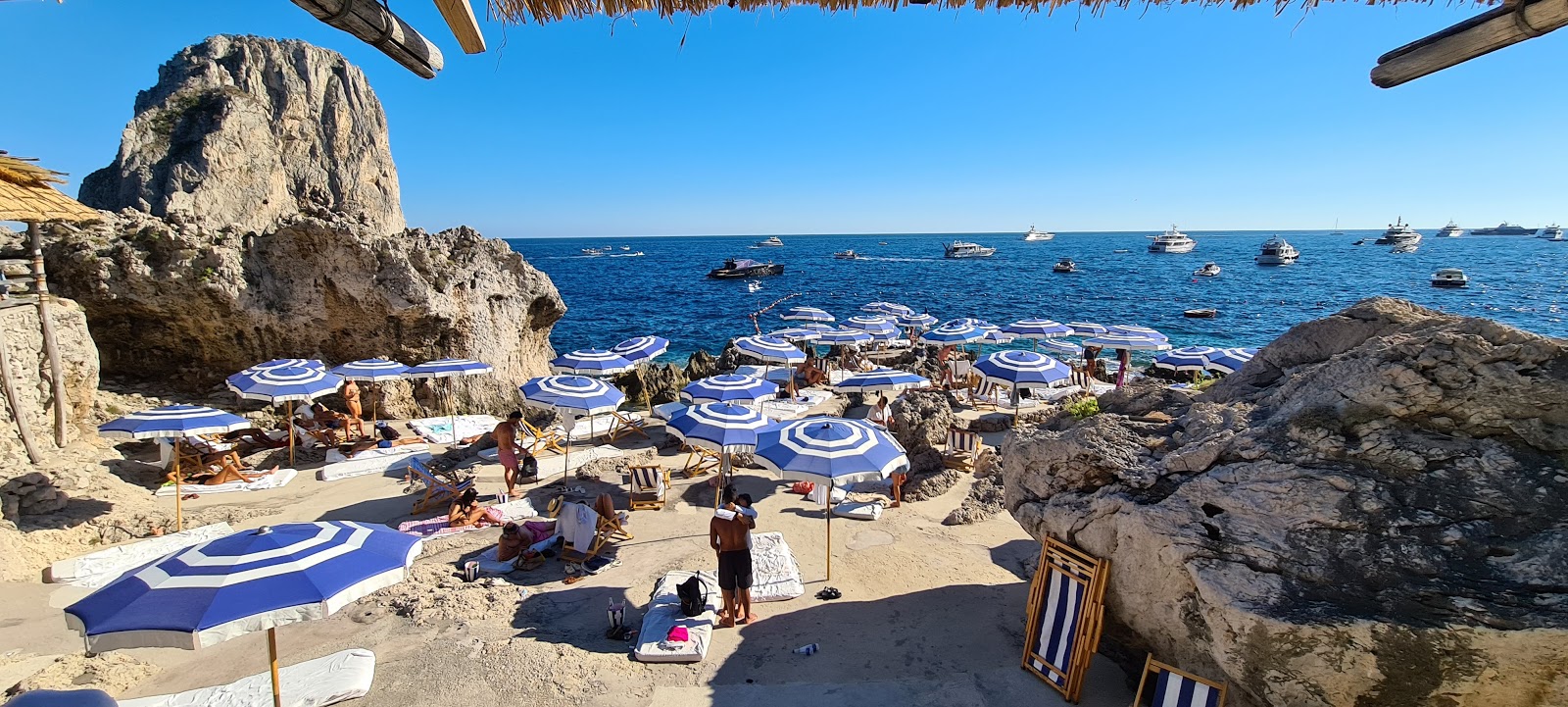 Foto av Spiaggia La Fontelina med hög nivå av renlighet