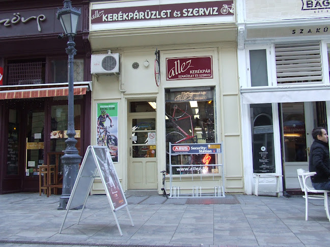 Nyitvatartás: Allez kerékpárbolt