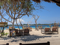 Gili Meno Bask Nest Beach'in fotoğrafı - rahatlamayı sevenler arasında popüler bir yer