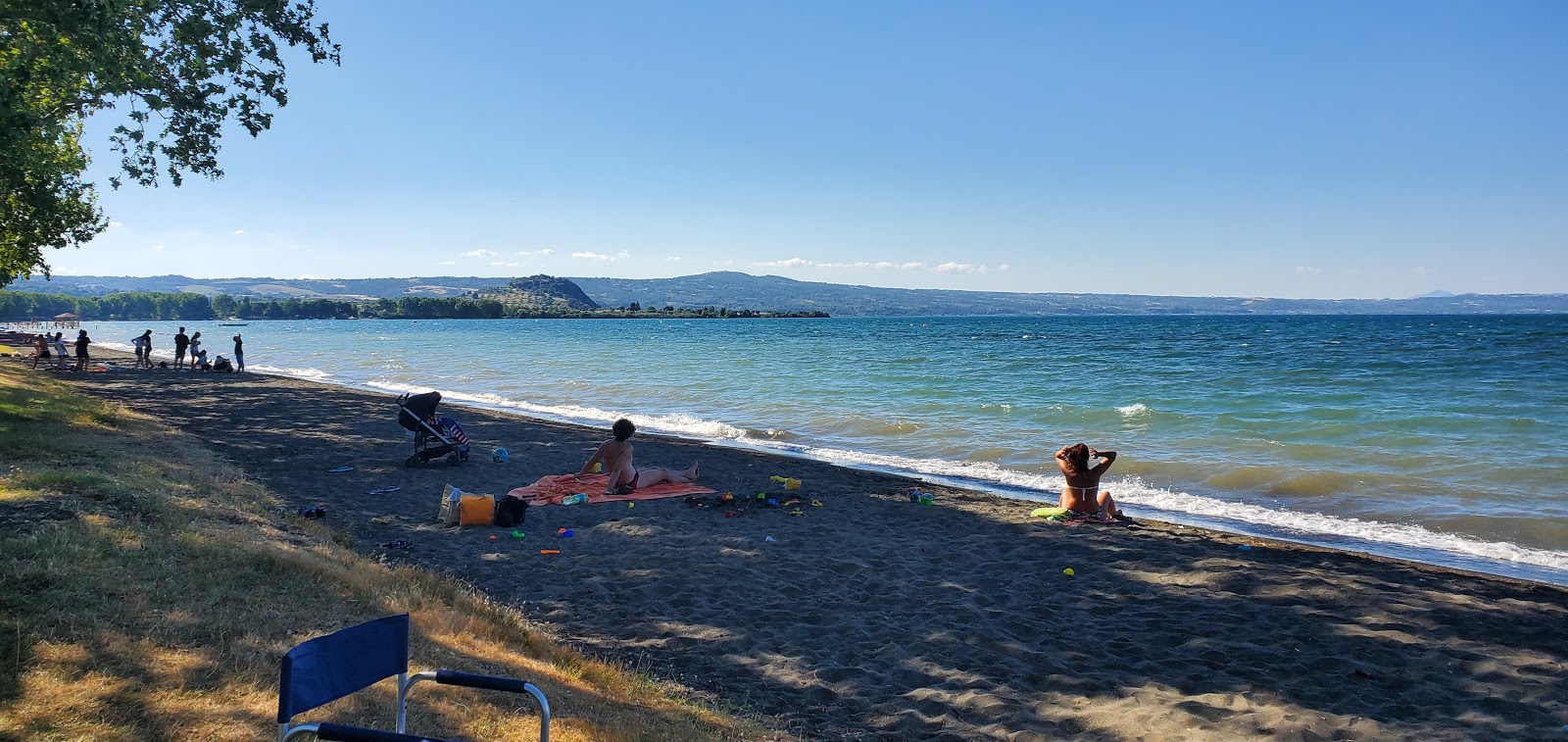 Spiaggia di Capodimonte'in fotoğrafı düz ve uzun ile birlikte