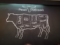 Restaurant de grillades à l'américaine Pesas AllSteaks à Duisburg - menu / carte