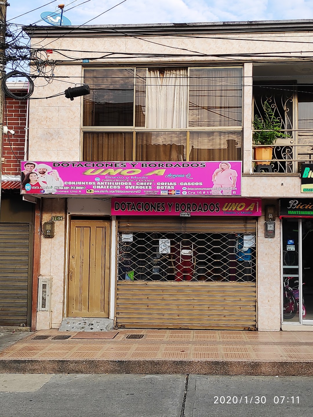 DOTACIONES Y BORDADOS UNO A ARMENIA