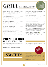 Menu du Fritz Mitte Fine Food - Schlossgasse 🥇 à Jena