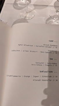 Menu du Lustküche à Augsburg