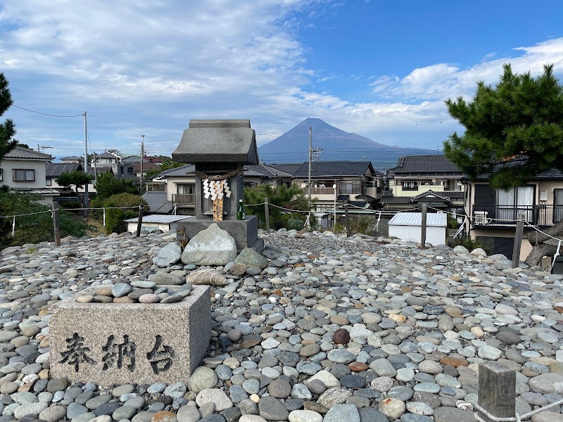 鈴川の富士塚