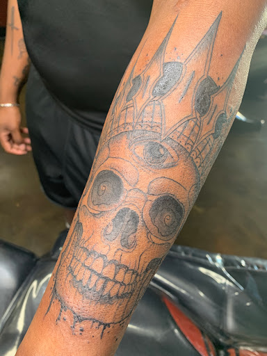 Explore husker tattoo ideas, creative tattoo ideas in Winter Park, available at Golden Tarot Ink Club