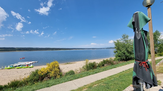 Naussac Lake Beach