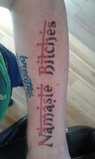 Explore half sleeve tattoo idea, creative tattoo ideas in Homer, available at Exotic Eye Tattoo