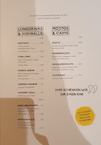 Carte du PETER PANE Burgergrill & Bar à Erfurt