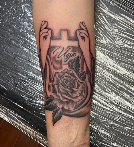 Explore dodger tattoos ideas, creative tattoo ideas in Asheville, available at Alday Art Studio