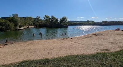 Lac de la cisba à Sévérac-d'Aveyron