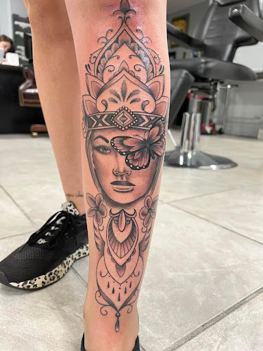 Explore naked women tattoo ideas, creative tattoo ideas in Daytona Beach, available at Studio 21 Tattoo & Piercings Daytona Beach