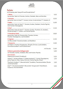 Pizzeria Pizzeria La Piazza à Koblenz (le menu)
