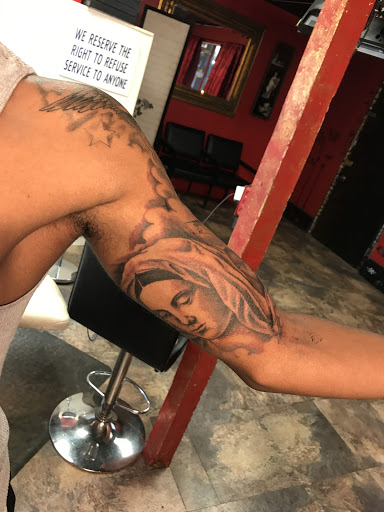 Explore silver line tattoo ideas, creative tattoo ideas in Lake Charles, available at Brand-X Tattoo & Piercing