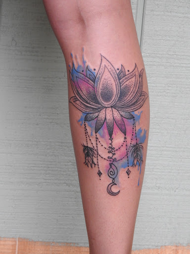 Explore side leg tattoo ideas, creative tattoo ideas in Belgrade, available at Suite B Tattoo