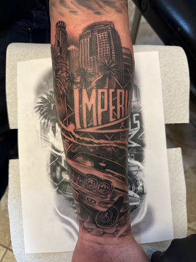 Explore feminine neck tattoo ideas, creative tattoo ideas in Lancaster, available at DEADMANS STUDIO