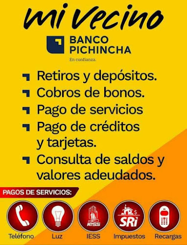 Pichincha Mi Vecino y Banco del barrio, Víveres Olguita - Banco