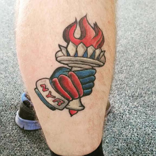 Explore firefighter sleeve tattoo ideas, creative tattoo ideas in Nashville, available at Titan Tattoo