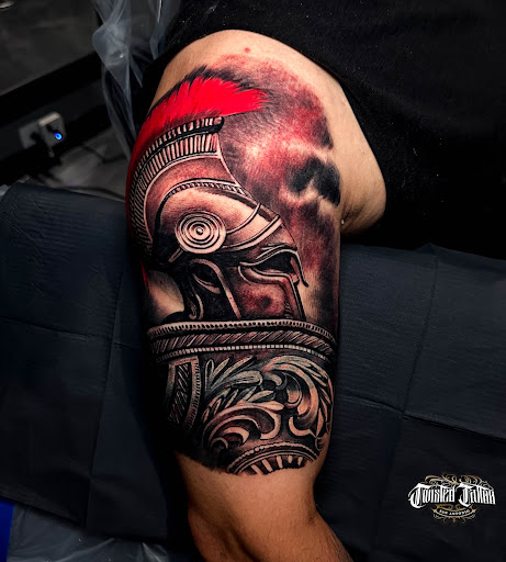Explore ideas for leg tattoos, creative tattoo ideas in San Antonio, available at Twisted Tattoo