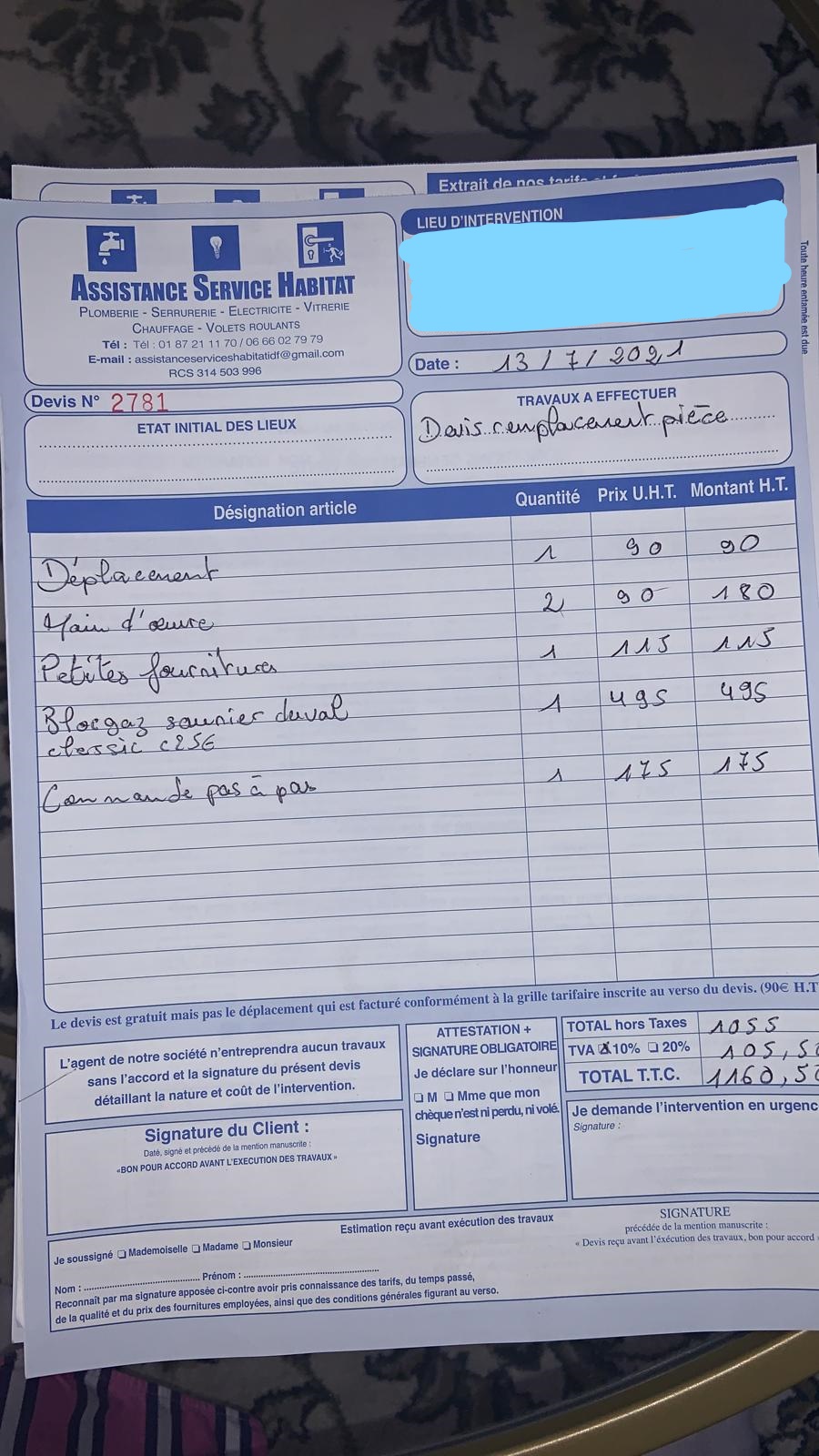 Photo n° 1 de l'avis de Benjamin.j fait le 20/07/2021 à 16:45