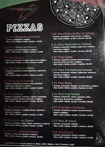 Restaurante Pizzaria Itália