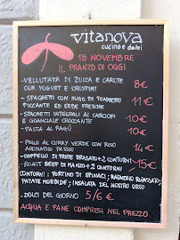 Carte du VitaNova Cucina e Dolci à Cagliari