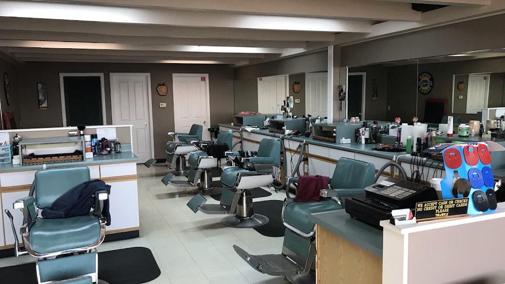 YANKEE CLIPPER BARBERSHOP. Hours MondayThru Friday 8-5 & Saturday 8-3 49525