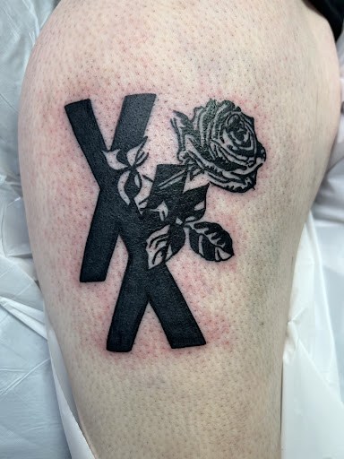 Explore black men tattoo ideas, creative tattoo ideas in Adrian, available at Good Life Tattoo Co.