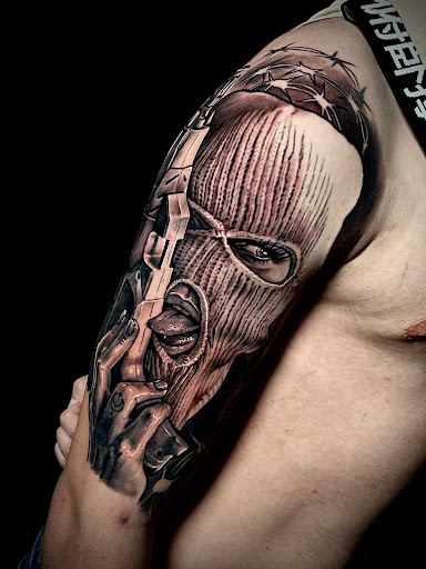 Explore muay thai tattoo ideas, creative tattoo ideas in San Jose, available at The Golden Oak Private Tattoo Studio