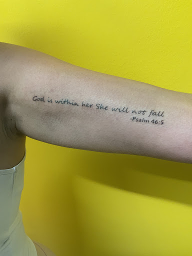 Explore tanjiro tattoo ideas, creative tattoo ideas in Fairfax, available at Factor Studio Tattoo