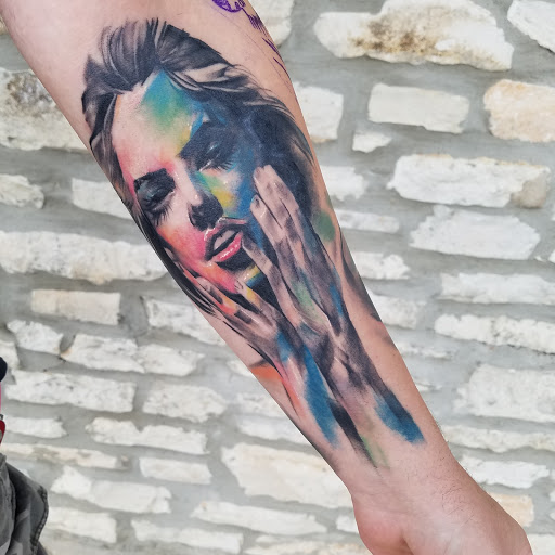 Explore tattoo ideas for mothers with sons, creative tattoo ideas in San Antonio, available at Dandyland Custom Tattoo and Professional Body Piercing