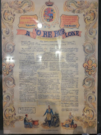 Menu du Trattoria Pizzeria da Emilio à Gaeta