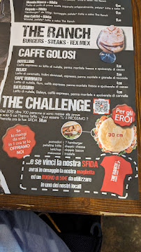 The Ranch à Pietra Ligure menu