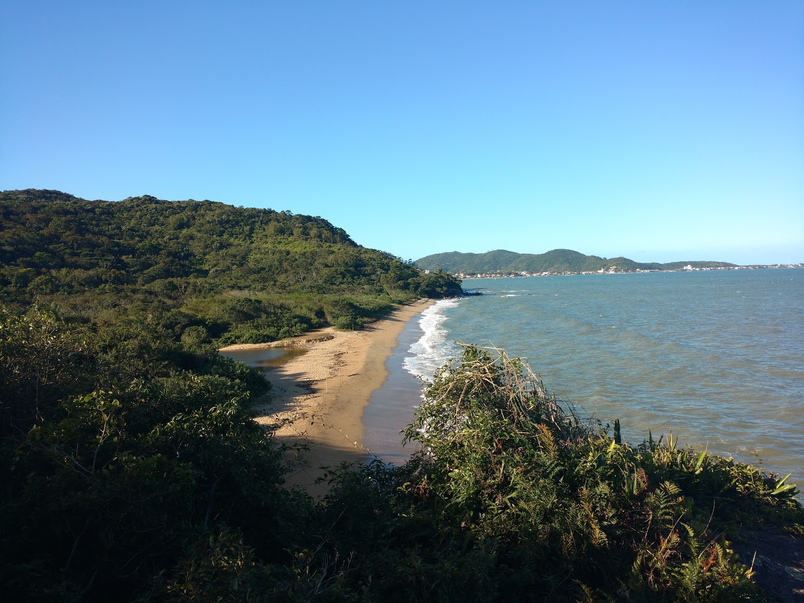 Praia da Lagoa的照片 位于自然区域