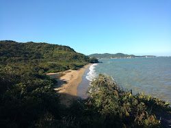 Praia da Lagoa'in fotoğrafı uçurumlarla desteklenmiş