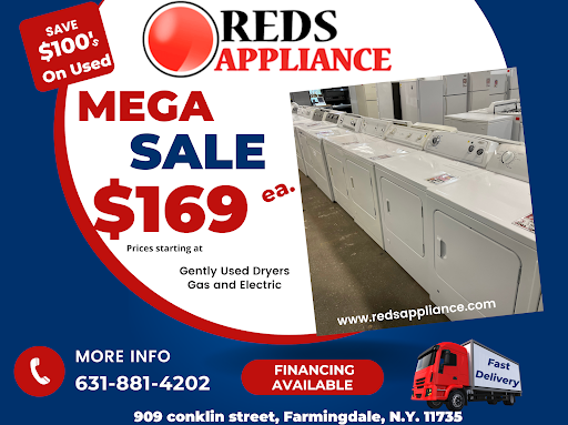 Appliance Store «Reds Appliance», reviews and photos, 909 Conklin St, Farmingdale, NY 11735, USA