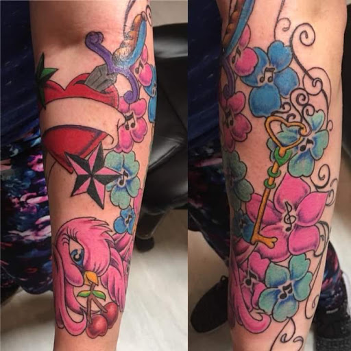 Explore queen tattoo ideas, creative tattoo ideas in Fairmont, available at Derma Doodlezz
