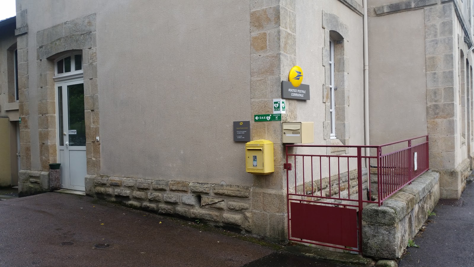 Post Office Fotografia, Sousceyrac-En-Quercy, Francúzsko, Pošta