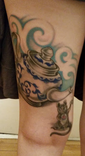 Explore good luck tattoo ideas, creative tattoo ideas in Johnson City, available at Defiant Designs