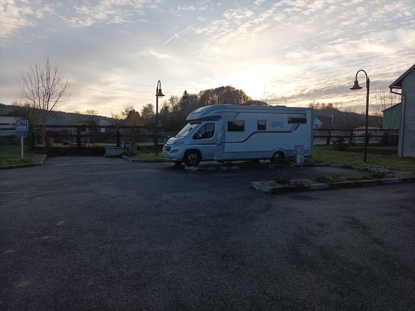 Aire camping-car Anjoutey à Anjoutey (Territoire de Belfort 90)