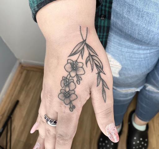 Explore beautiful disaster tattoo ideas, creative tattoo ideas in Pittsburgh, available at Pittsburgh Tattoo Company