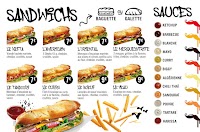 Menu du Street Blum à Besançon