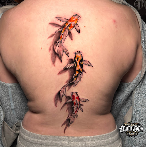 Explore animal tattoo ideas for men, creative tattoo ideas in San Antonio, available at Twisted Tattoo