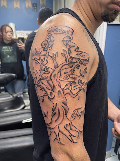 Explore nurse tattoo sleeve ideas, creative tattoo ideas in Van Nuys, available at Needle Pushers