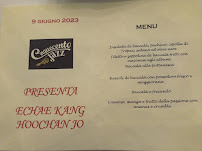 Menu du Ristorante Zenobi à Colonnella