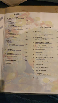 Restaurant chinois Restaurant Dynastie à Leinefelde-Worbis (le menu)