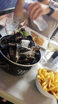 Moules-frites du Restaurant français Le Ponton à Agde - n°3